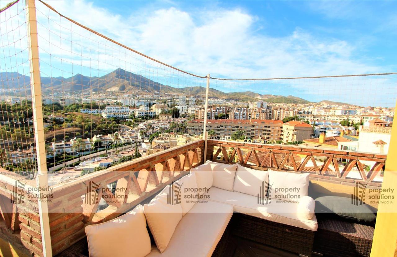 ベナルマデナAtico Deluxe - Gran Terraza Con Vistas Panoramicas - Piscina - Parking Gratisアパートメント エクステリア 写真